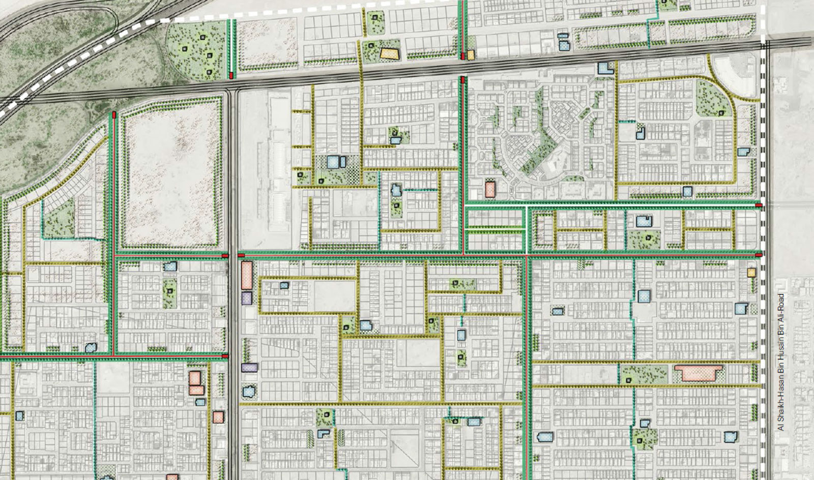 Green Riyadh – Royal Commission Riyadh City LANDSCAPE DESIGN OF QURTUBAH AND AL JAZEERAH NEIGHBOURHOODS